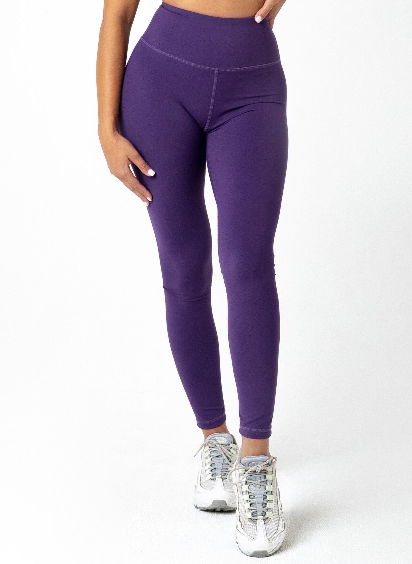 Jünge Flexibilität hoher Taille Leggings Terrakotta