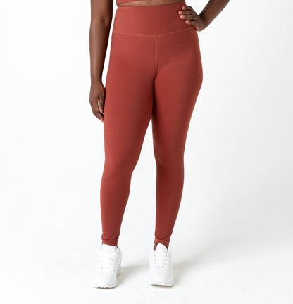 Younik Flexibility Hoge Taille Leggings Paars