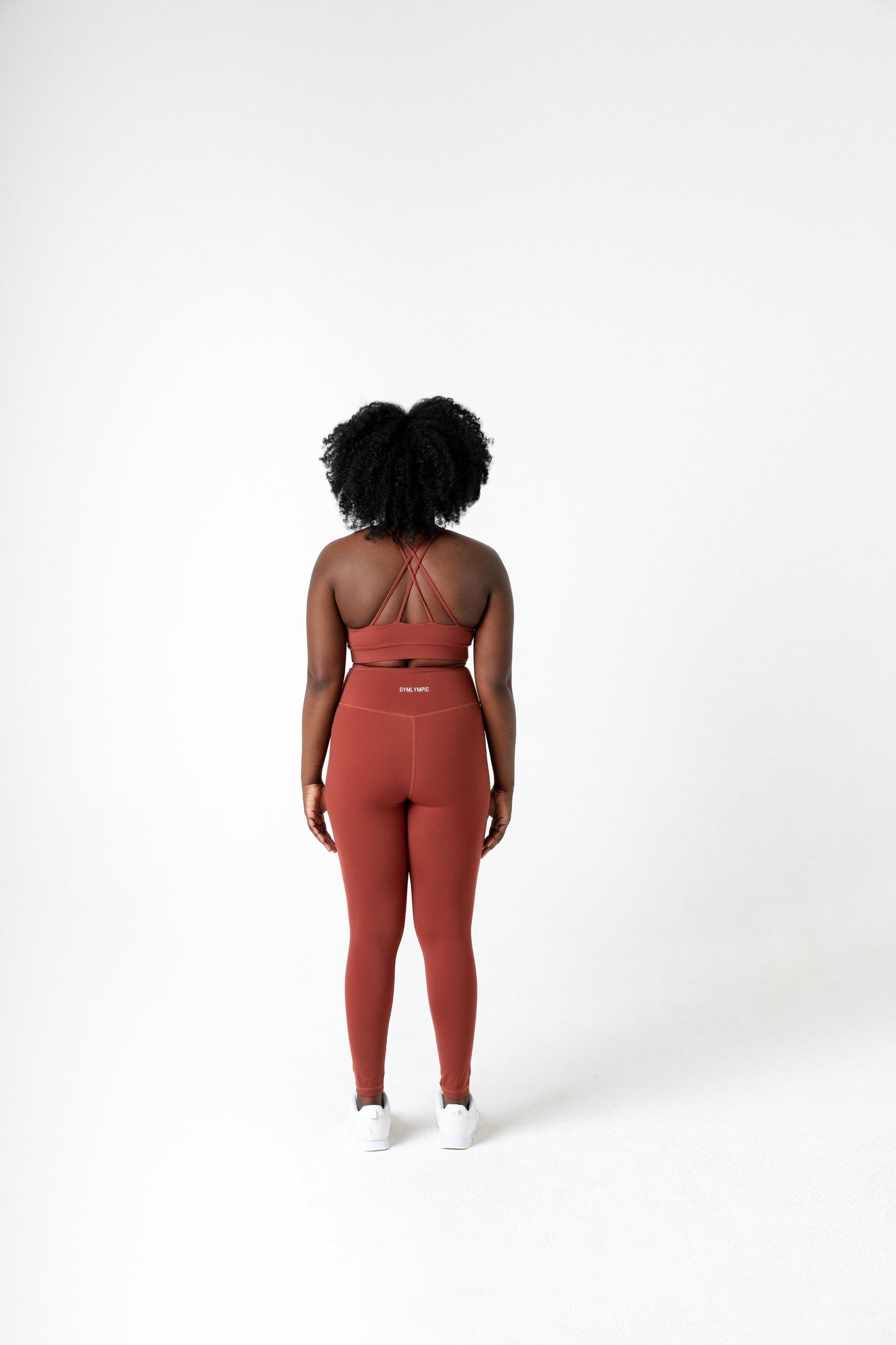 Younik Flexibility Hoge Taille Leggings Terracotta