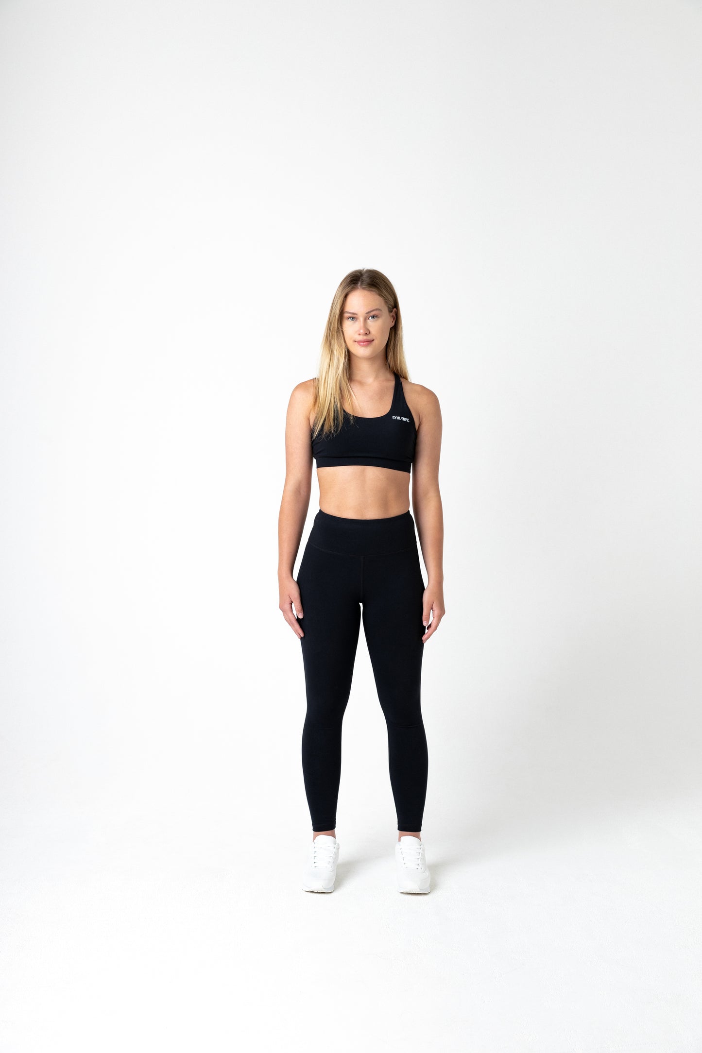 Younik Flexibilität hohe Taille Leggings schwarz